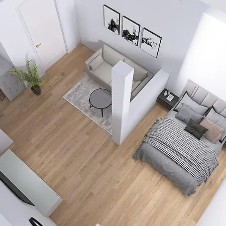 Apartment Feelgood 60, Modernes 1 Raum In Barleben, Bei Magdeburg, Inklusive Parkplatz Und Netflix, Nur 2 Km Bis Zur A2 Magdeburg